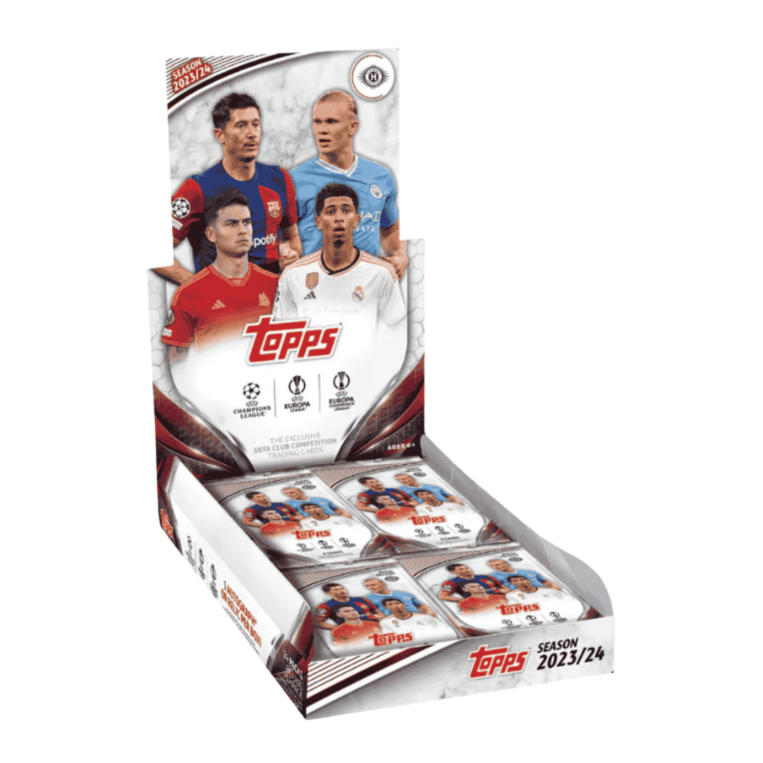 2023-24 Topps UEFA Club Competitions Soccer Hobby Box