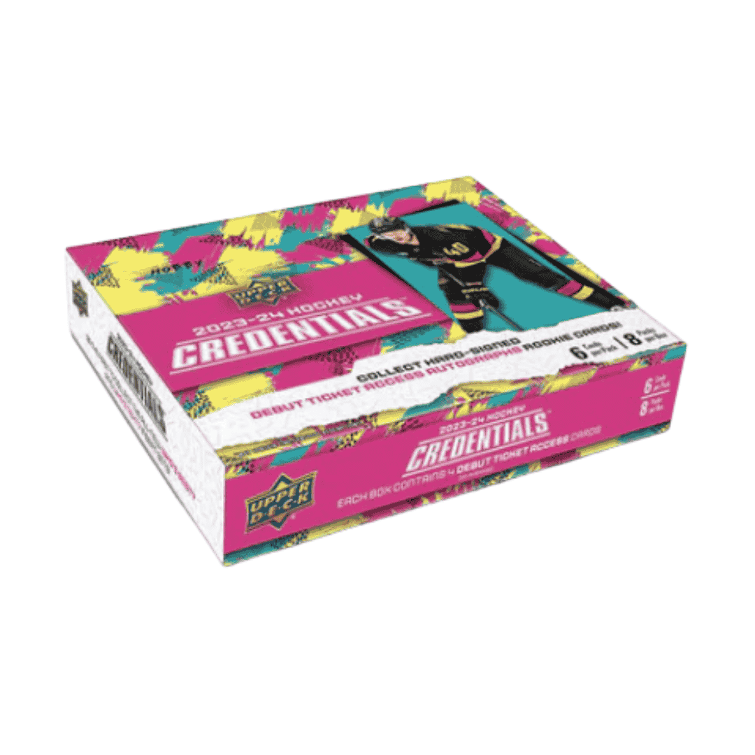 2023-24 Upper Deck Credentials Hockey Hobby Box