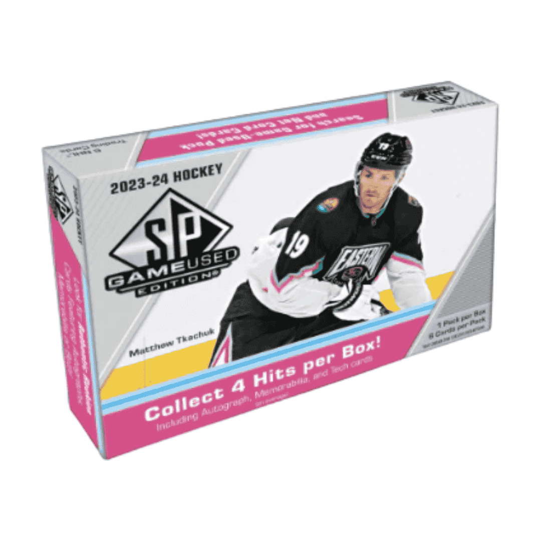 2023-24 Upper Deck SP Game Used Hockey Hobby Box