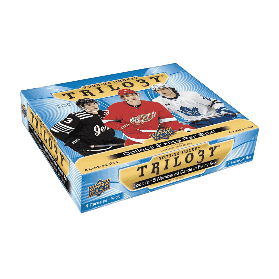 2023-24 Upper Deck Trilogy Hockey Hobby Box