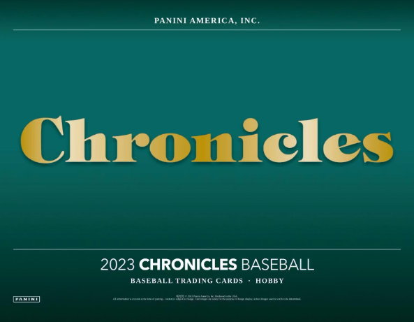 2023 Panini Chronicles Baseball Hobby 16-Box Case - 1st Off The Line