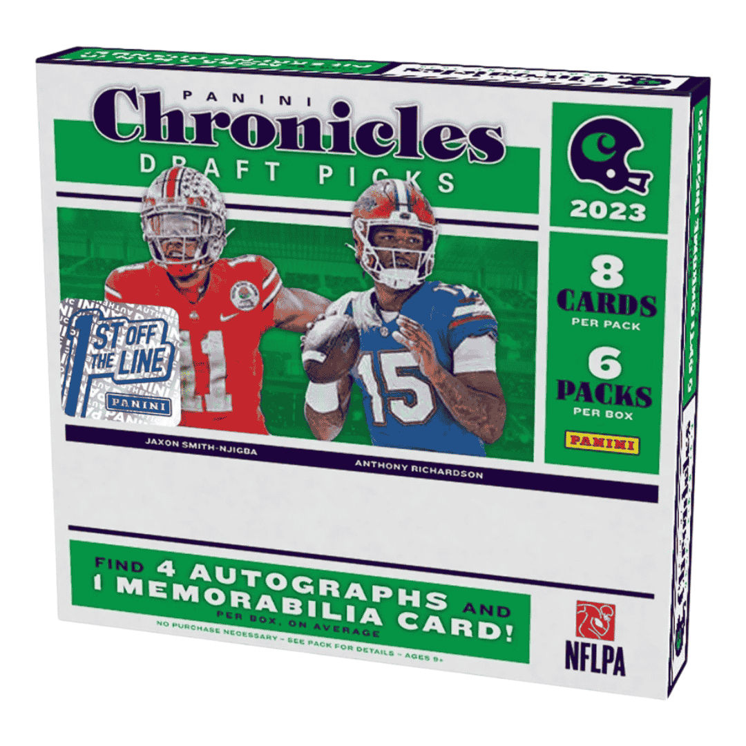 2023 Panini Chronicles Draft Picks Football 1st Off The Line Hobby Box