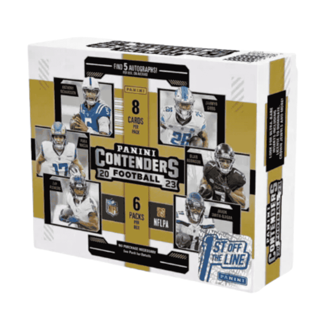 2023 Panini Contenders Football 1st Off The Line FOTL Hobby Box