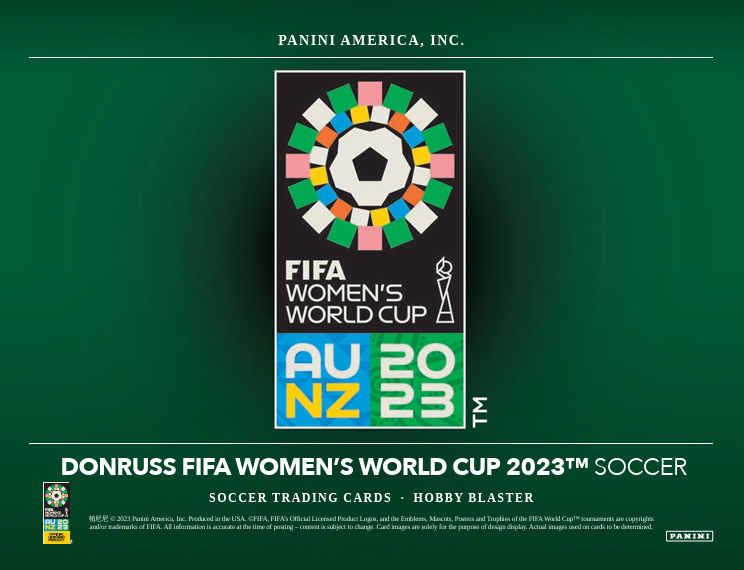 2023 Panini Donruss FIFA Women's World Cup Soccer Blaster Pack (Exclusive Orange parallels)
