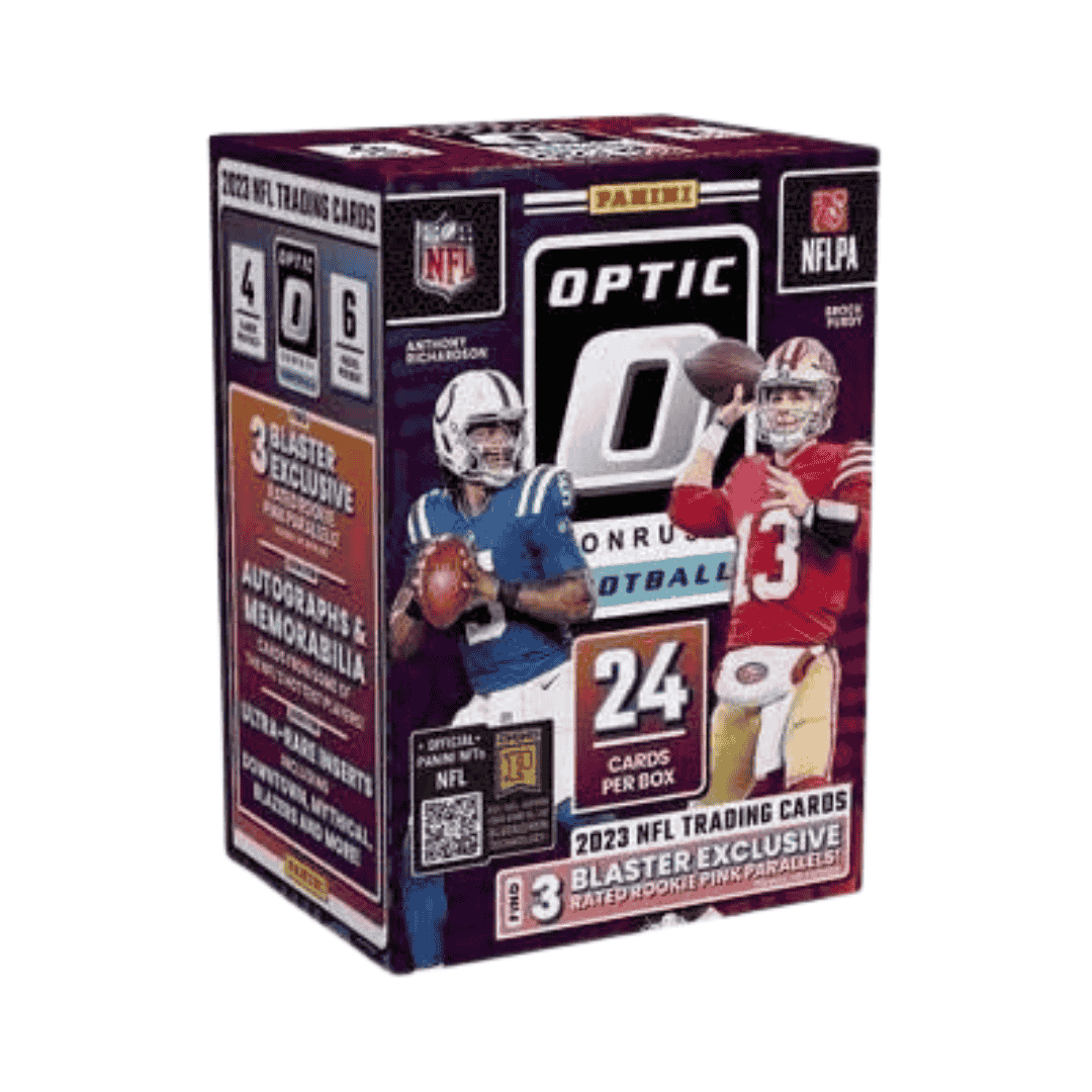 2023 Panini Donruss Optic Football Blaster Box (Purple Shock Parallels)