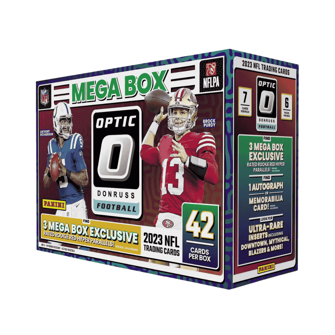 2023 Panini Donruss Optic Football Hobby Mega Box- Red Hyper Parallels