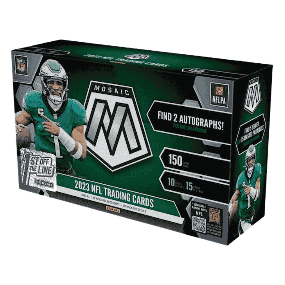 2023 Panini Mosaic Football 1st Off The Line FOTL Hobby Box