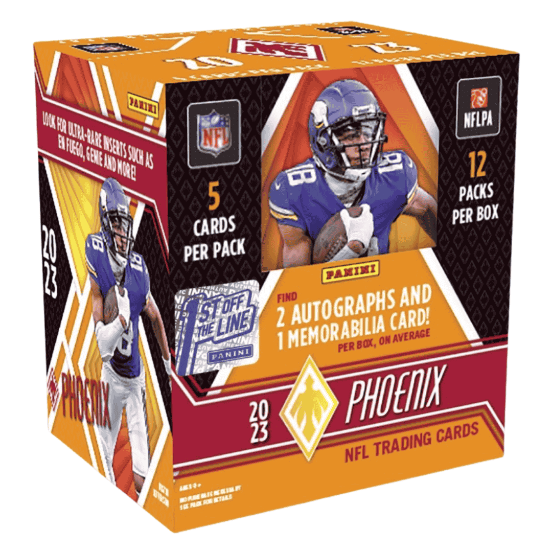 2023 Panini Phoenix Football Hobby Box 1st Off The Line
