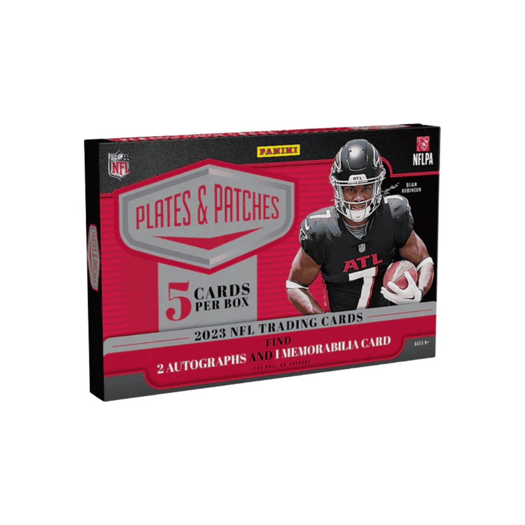 2023 Panini Plates & Patches Football Hobby Box