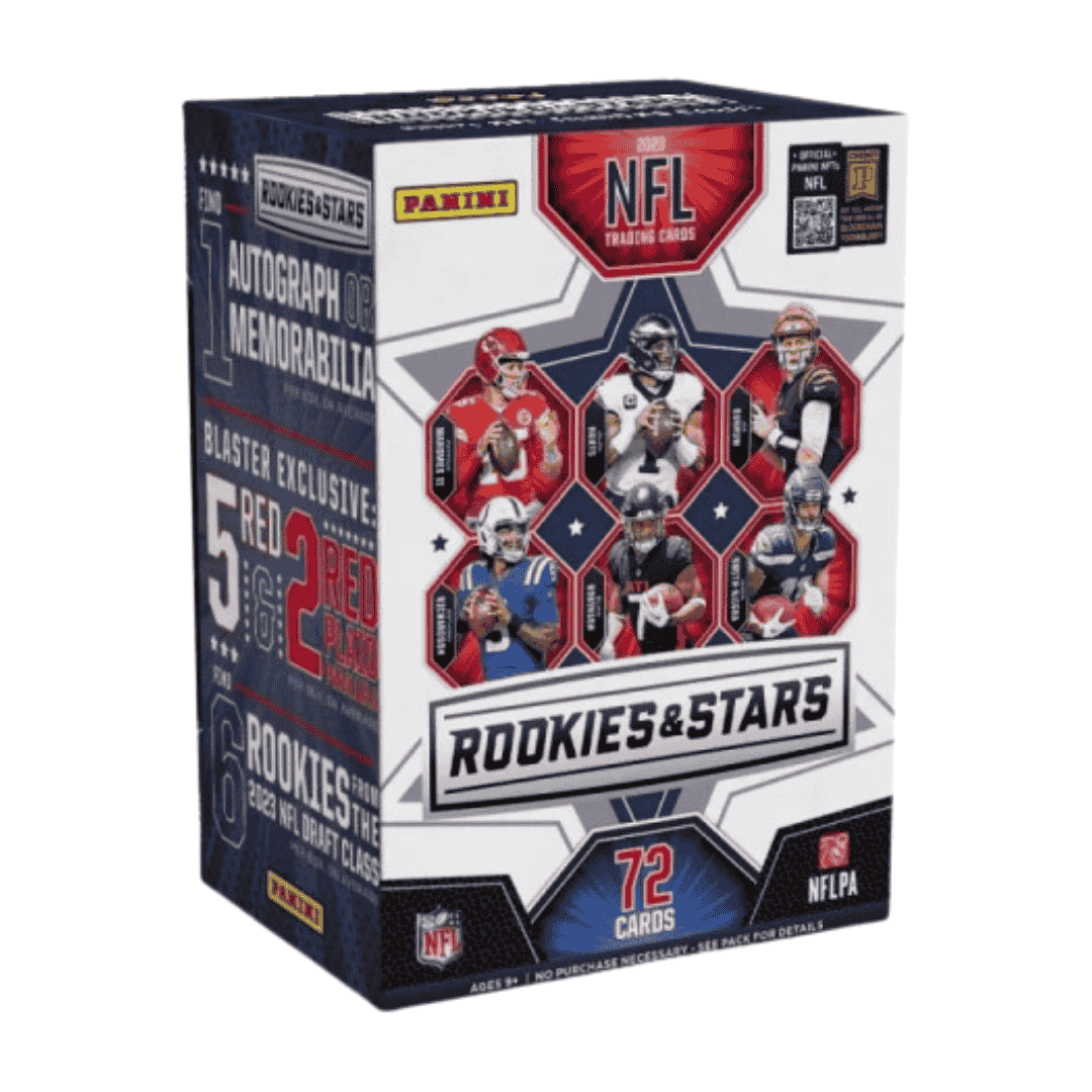 2023 Panini Rookies & Stars Football Blaster Box (Red & Red Plaid Parallels)
