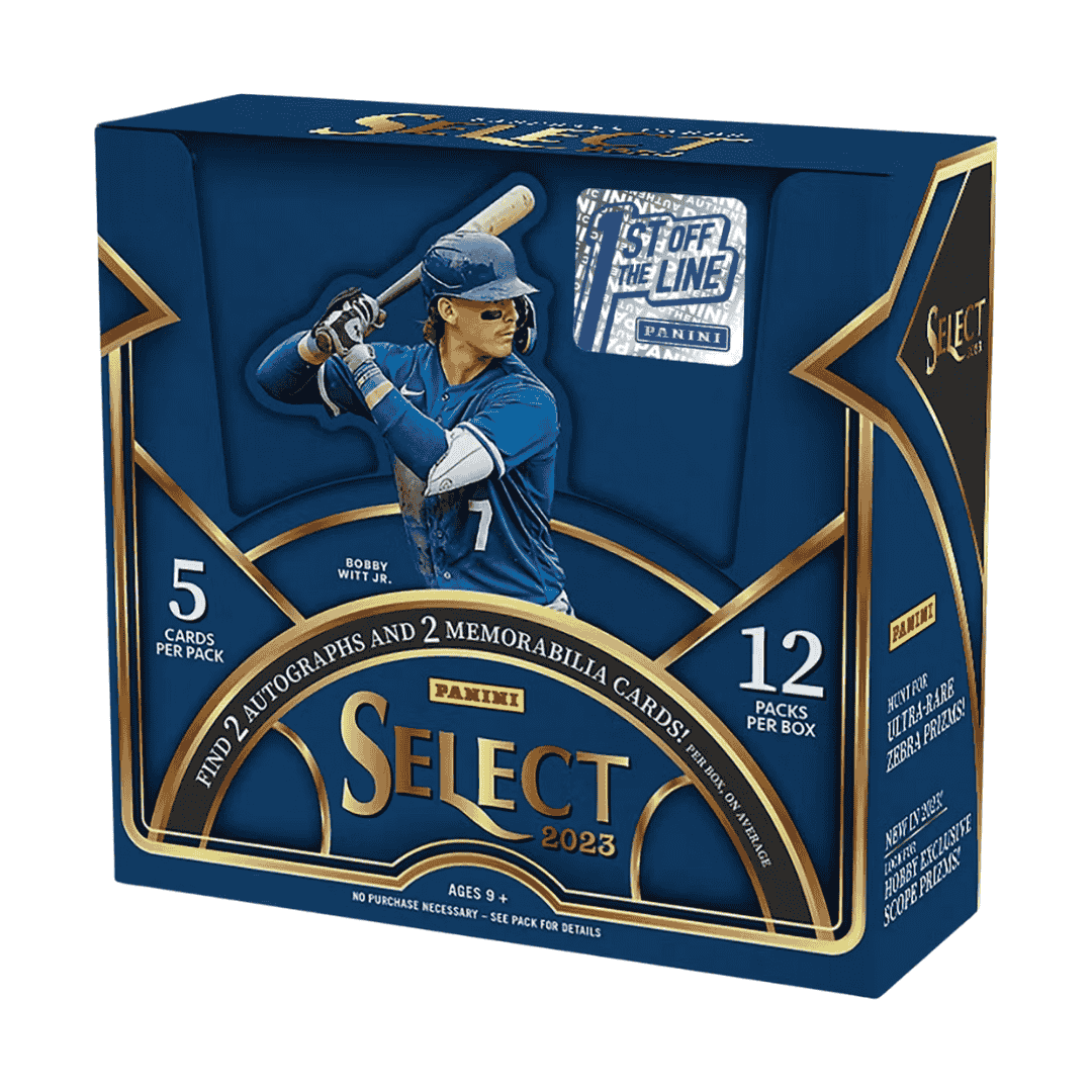 2023 Panini Select Baseball 1st Off The Line Hobby Box