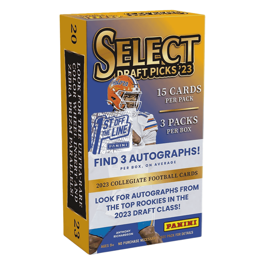 2023 Panini Select Draft Picks Football 1st Off The Line Hobby Box