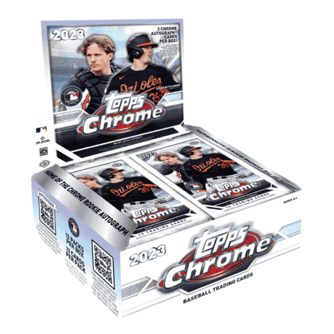 2023 Topps Chrome Baseball Jumbo HTA Box