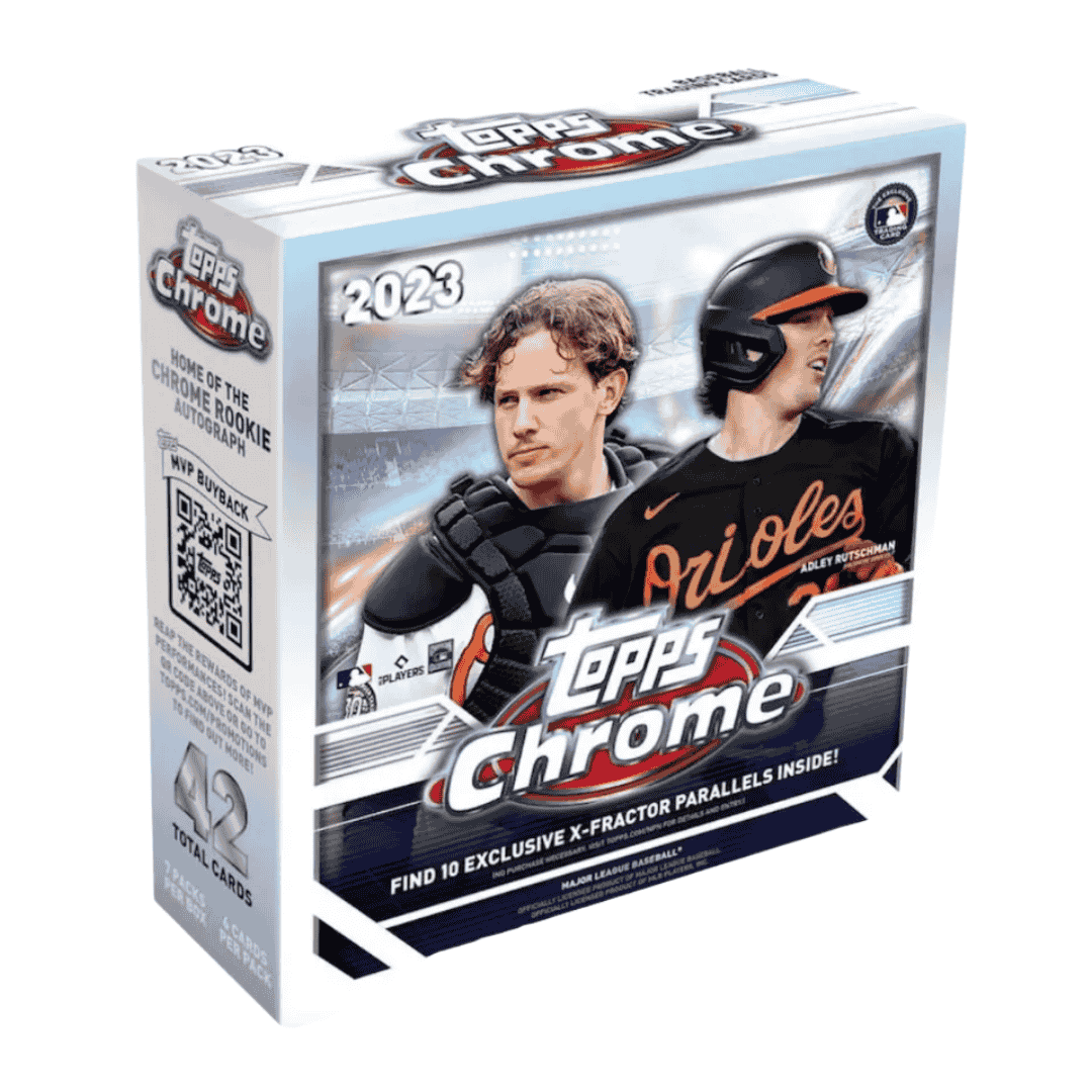 2023 Topps Chrome Baseball Mega Box