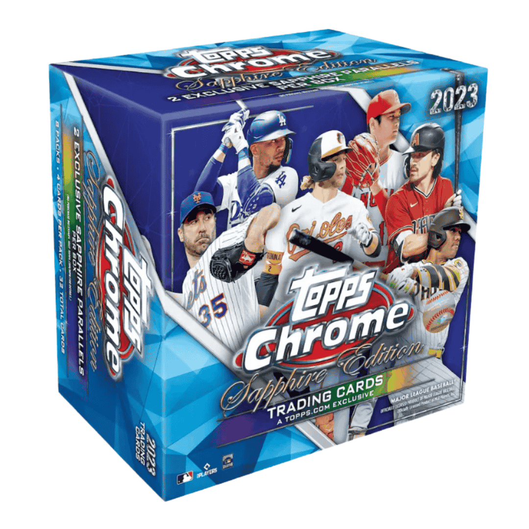 2023 Topps Chrome Baseball Sapphire Edition Box