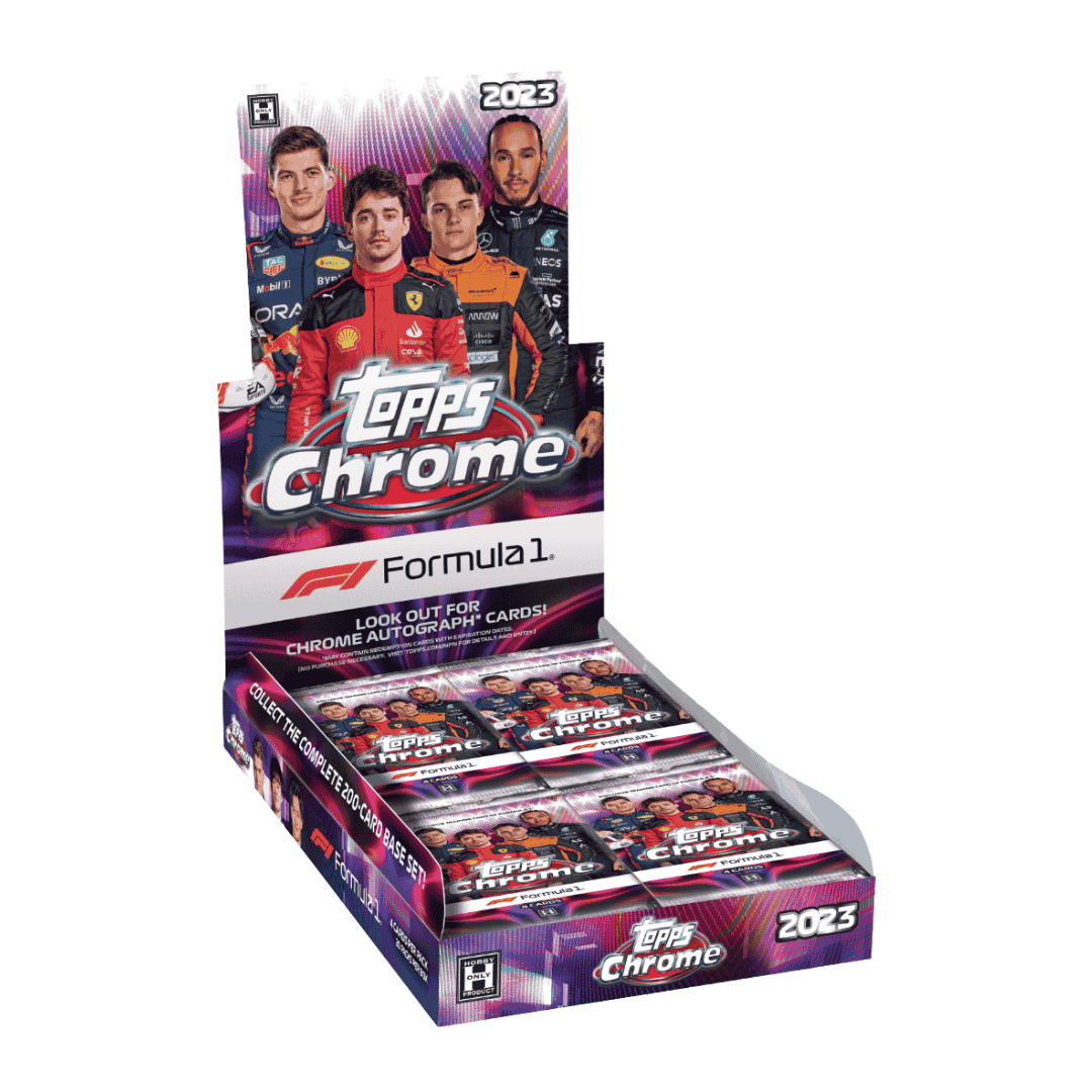 2023 Topps Chrome F1 Formula 1 Racing Hobby Box