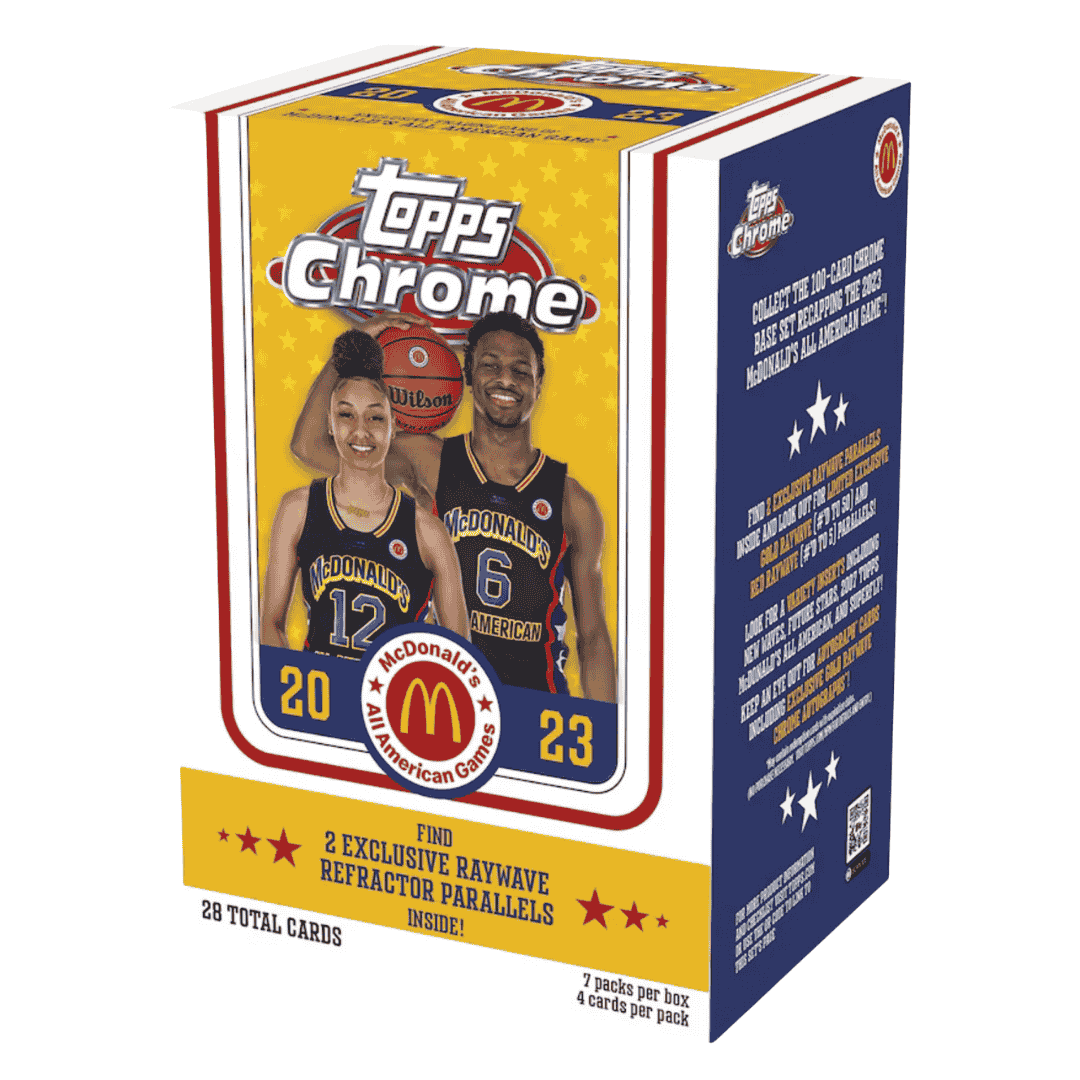 2023 Topps Chrome McDonalds All-American Basketball Blaster Box