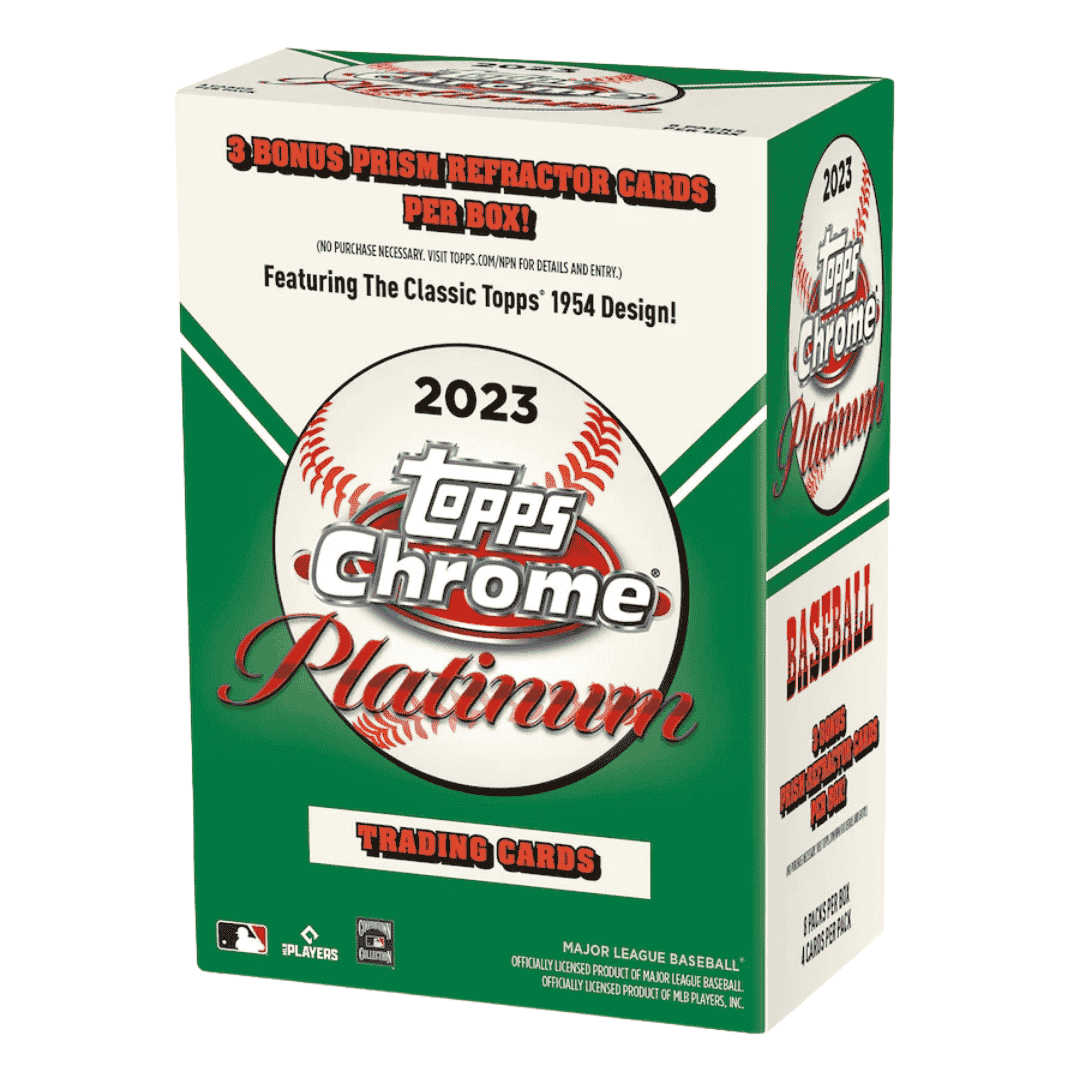 2023 Topps Chrome Platinum Anniversary Baseball Blaster Box