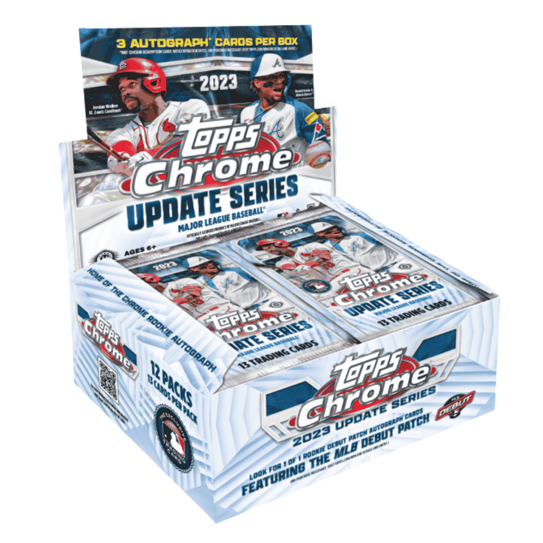 2023 Topps Chrome Update Series Baseball Jumbo Box