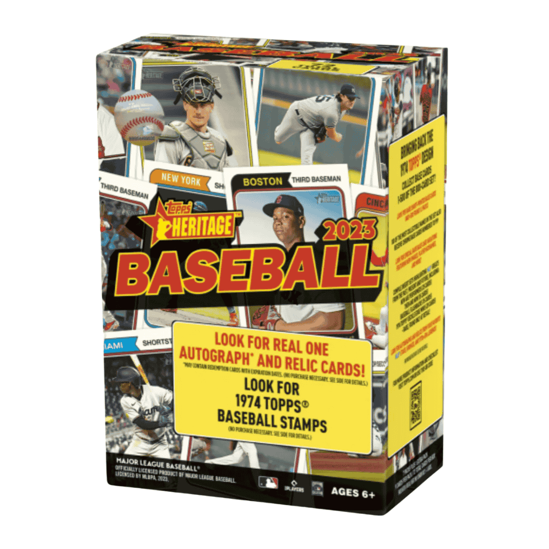 2023 Topps Heritage Baseball Blaster Box