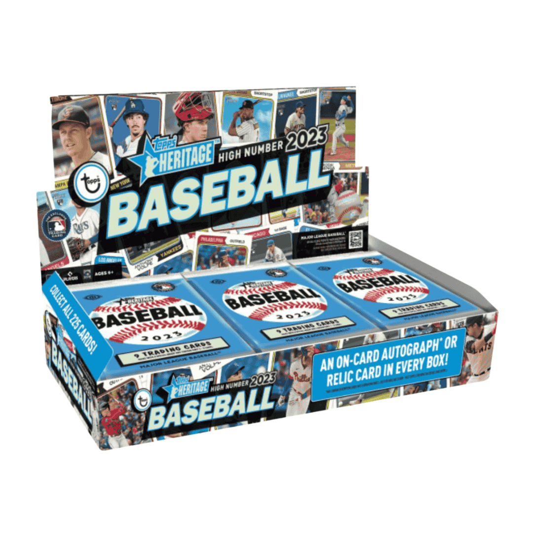 2023 Topps Heritage High Number Baseball Hobby Box
