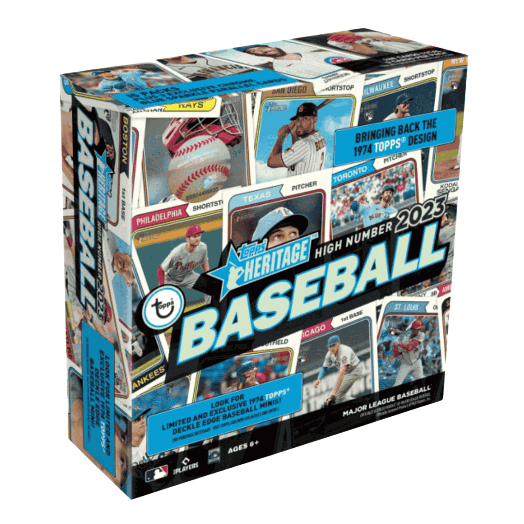 2023 Topps Heritage High Number Baseball Mega Box