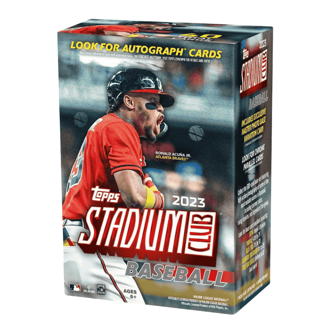 2023 Topps Stadium Club Baseball Blaster Box