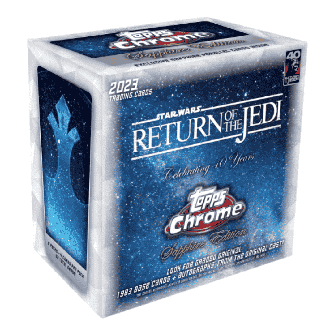 2023 Topps Star Wars: Return of the Jedi Chrome Sapphire Edition Hobby Box