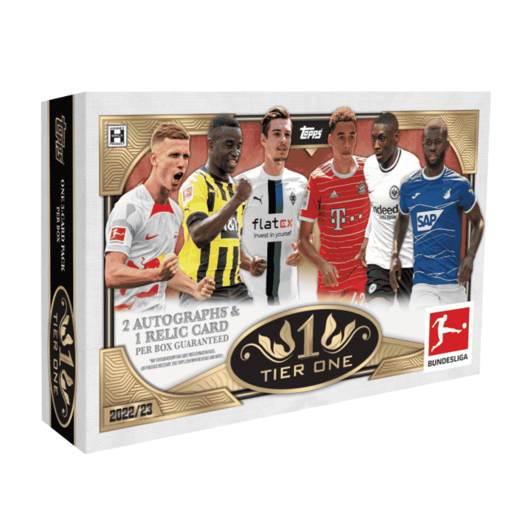 2023 Topps Tier One Bundesliga Soccer Hobby Box