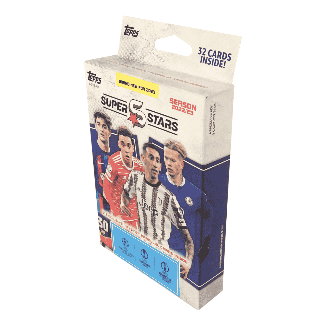 2023 Topps UEFA Soccer Superstars Hanger Box