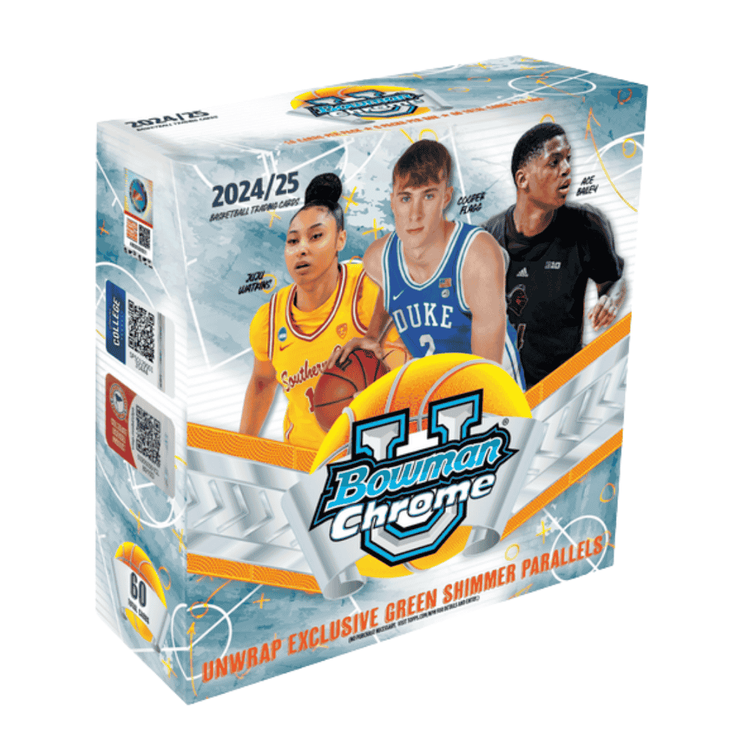 2024-25 Bowman Chrome University Basketball Mega Box