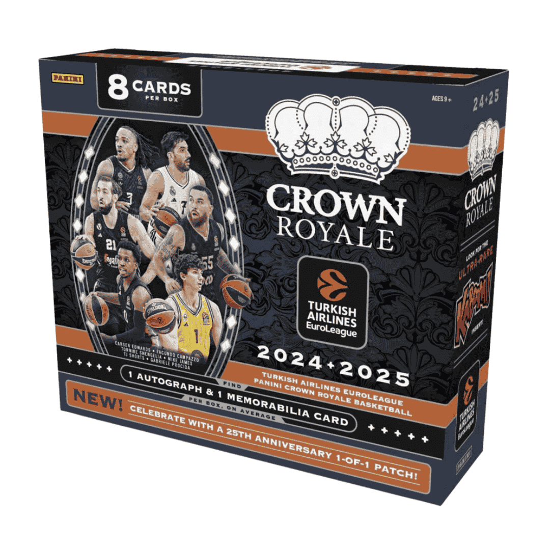 2024-25 Panini Crown Royale Euroleague Basketball Hobby Box