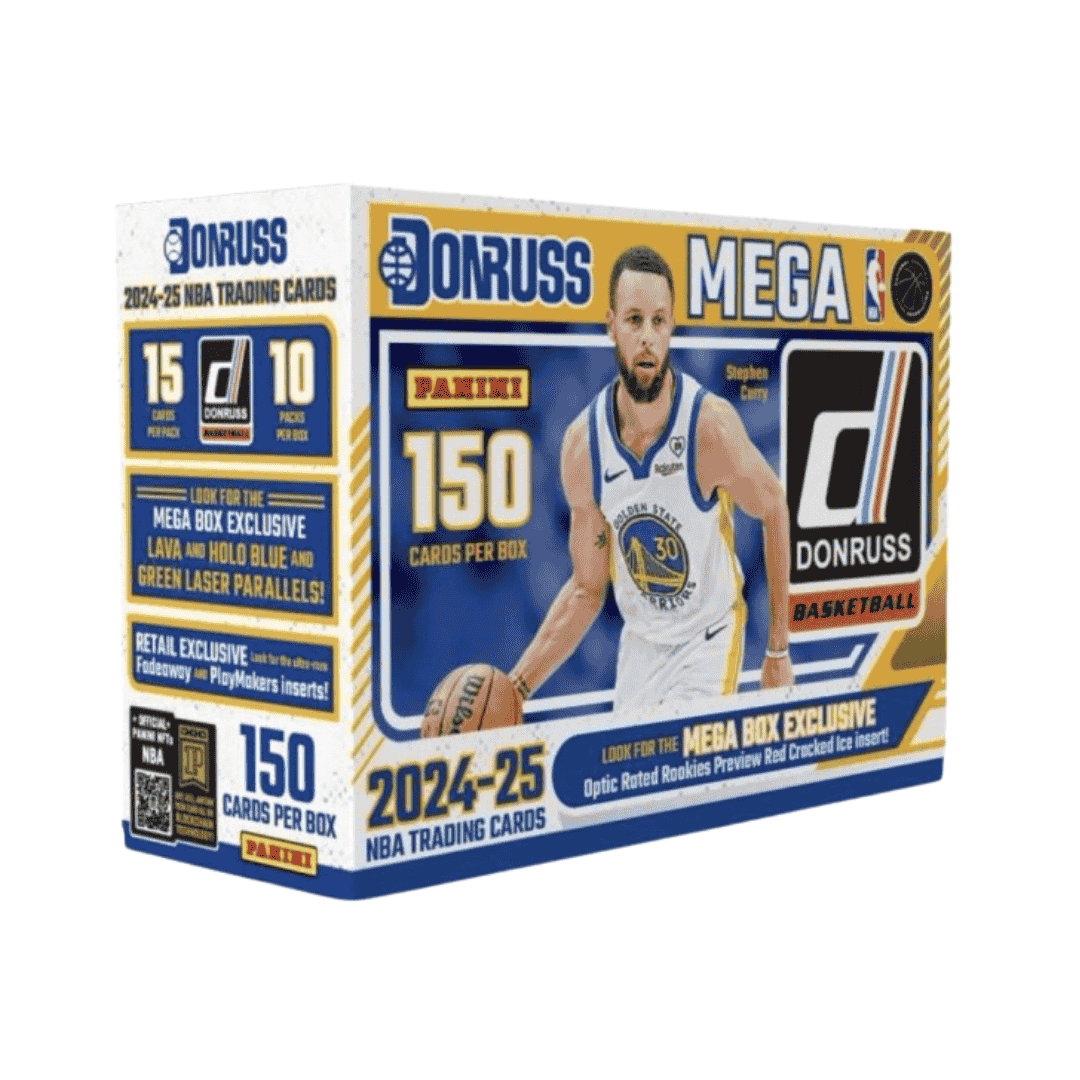 2024-25 Panini Donruss Basketball Mega Box (Red Cracked Ice)