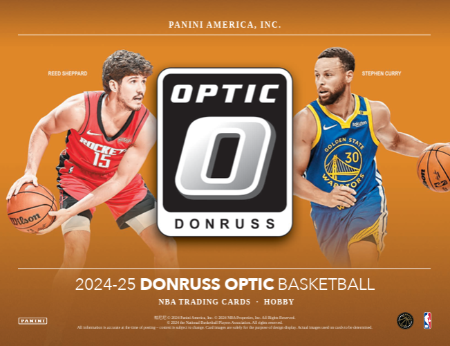 2024-25 Panini Donruss Optic Basketball International Hobby 12-Box Case