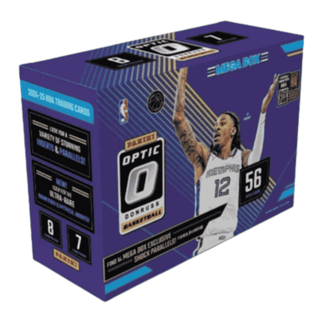  2024-25 Panini Donruss Optic Basketball Mega Box (Shock Parallels)