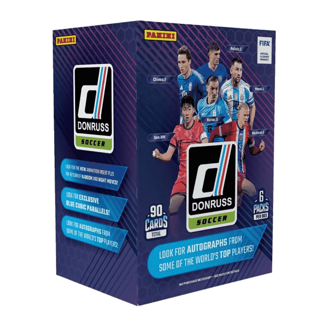 2024-25 Panini Donruss Soccer Hobby Blaster Box