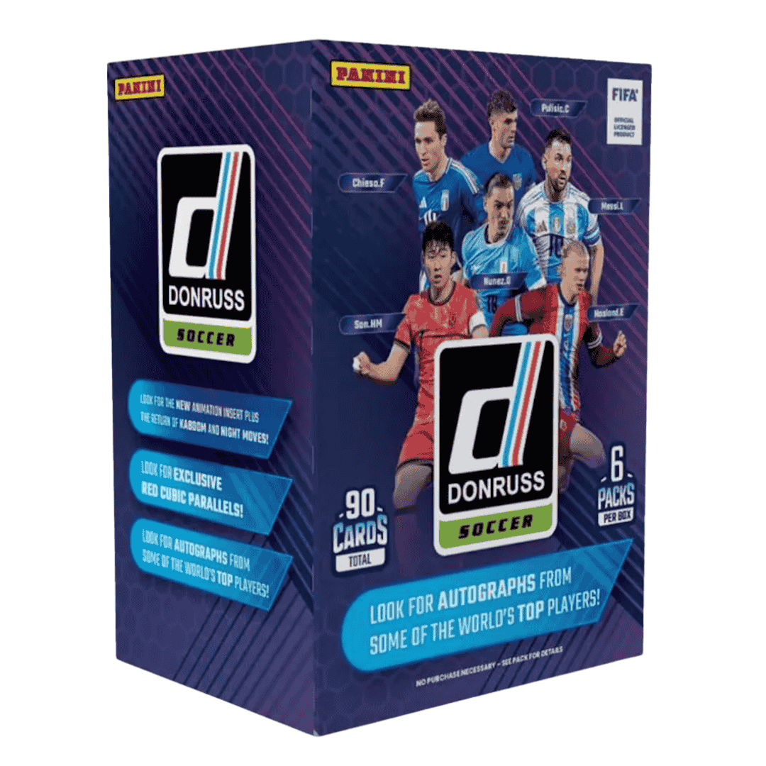 2024-25 Panini Donruss Soccer Hobby Blaster Box(Blue Cubic Parallels!)