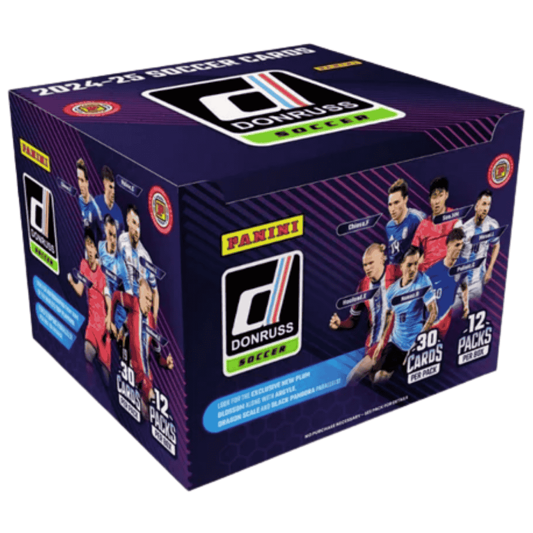 2024-25 Panini Donruss Soccer International Hobby Box