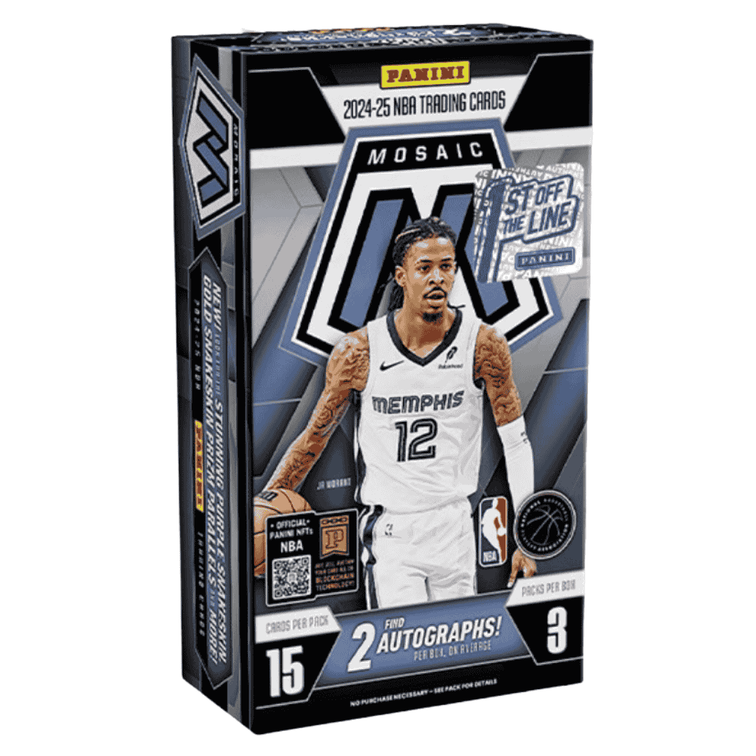 2024-25 Panini Mosaic Basketball 1st Off The Line Hobby Box