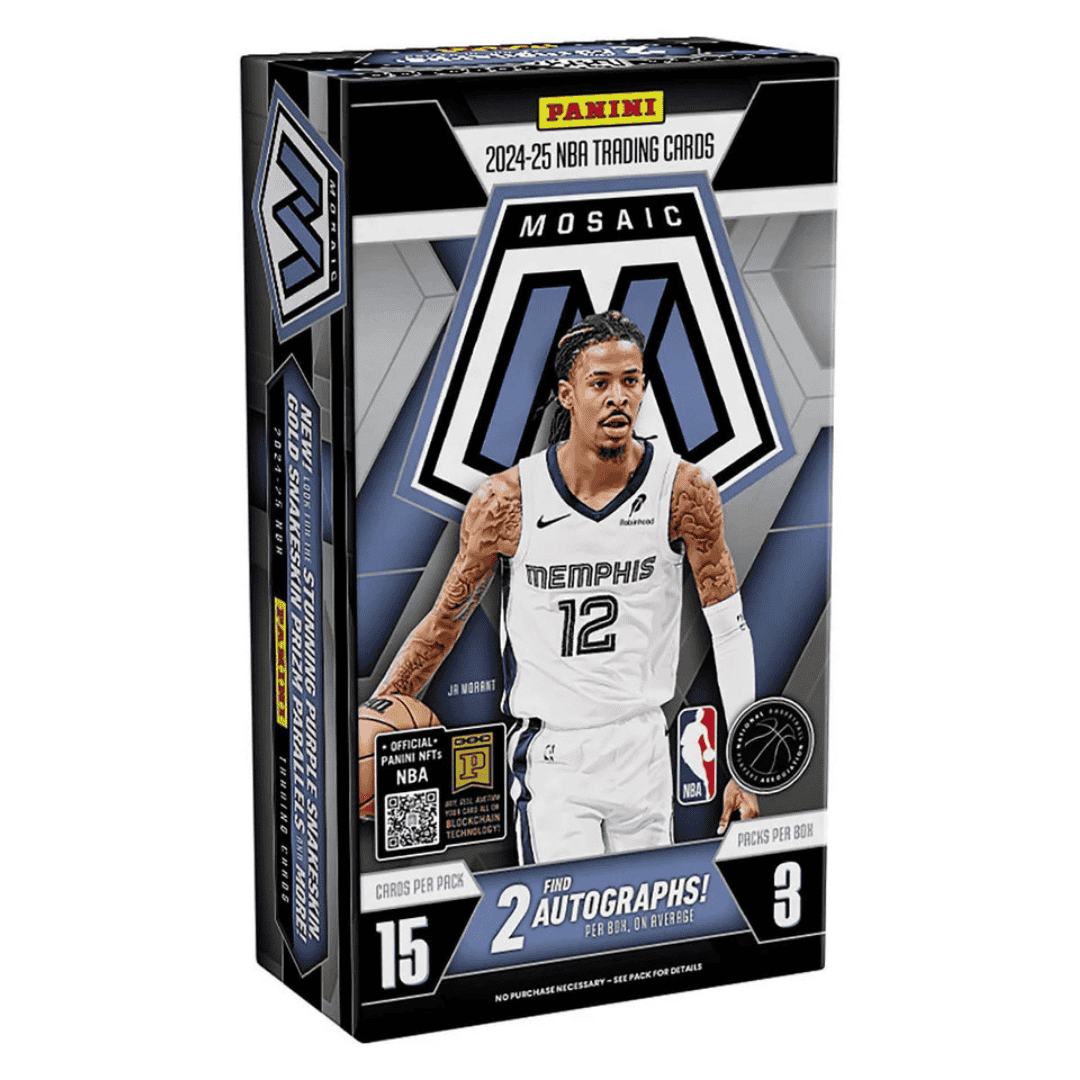  2024-25 Panini Mosaic Basketball Hobby 12-Box Case