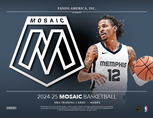  2024-25 Panini Mosaic Basketball Hobby Pack