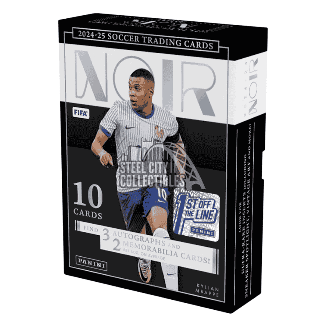 2024-25 Panini Noir Soccer Hobby Box - 1st Off The Line (FOTL)