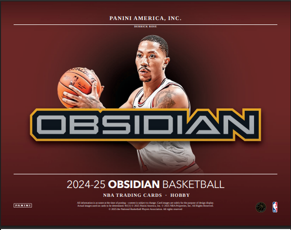 2024-25 Panini Obsidian Basketball 1st Off The Line Hobby Box