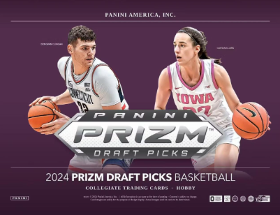  2024-25 Panini Prizm Draft Picks Collegiate Basketball Hobby 16-Box Case - 1st Off The Line