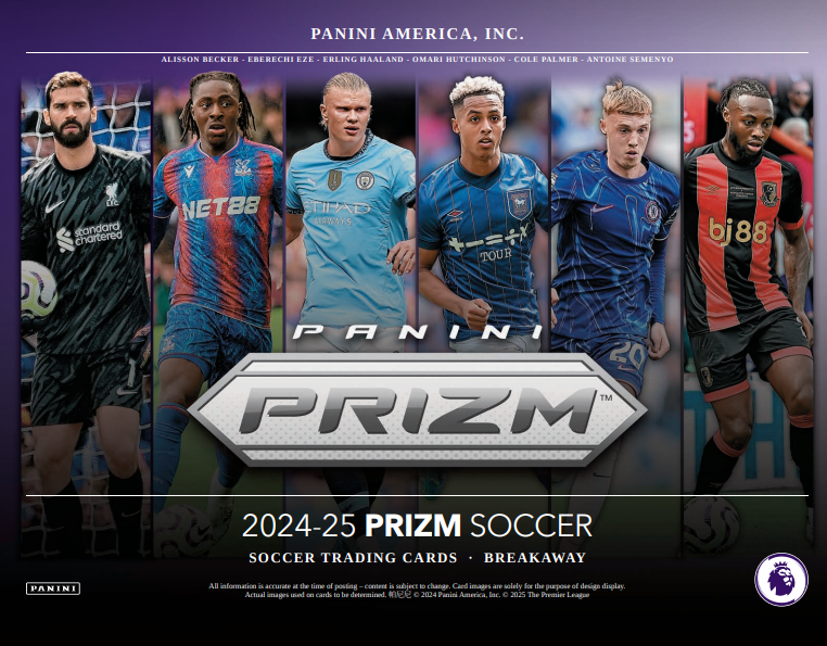 2024-25 Panini Prizm Premier League Soccer Breakaway 20-Box Case