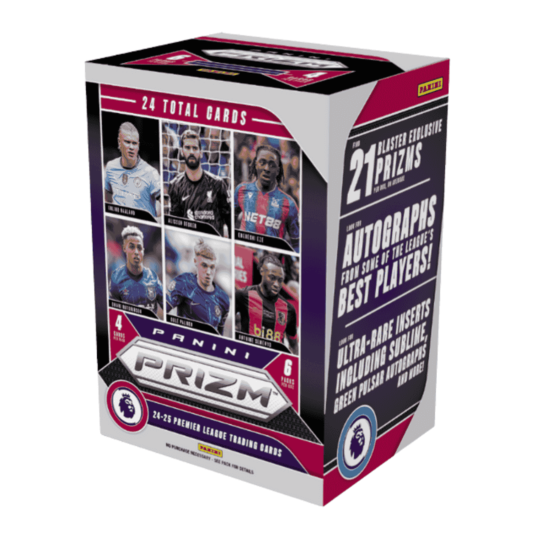 2024-25 Panini Prizm Premier League Soccer Hobby Blaster Box