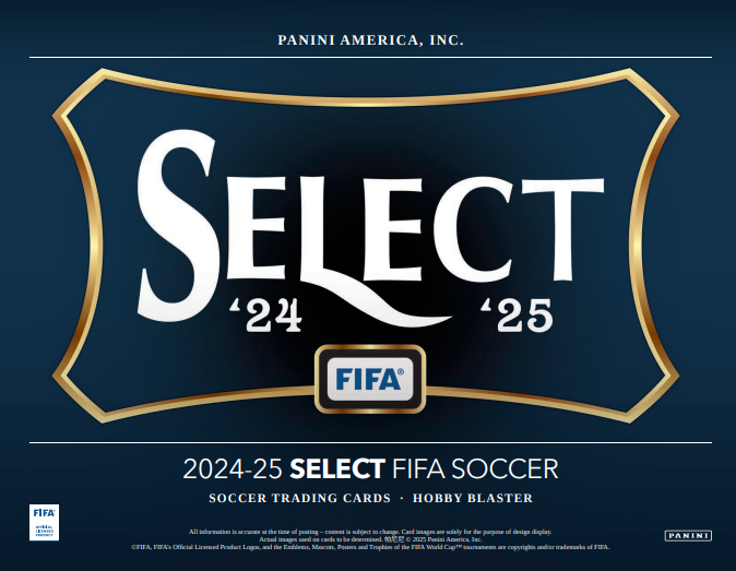 2024-25 Panini Select FIFA Soccer Hobby Blaster Box(Orange Fluorescent )