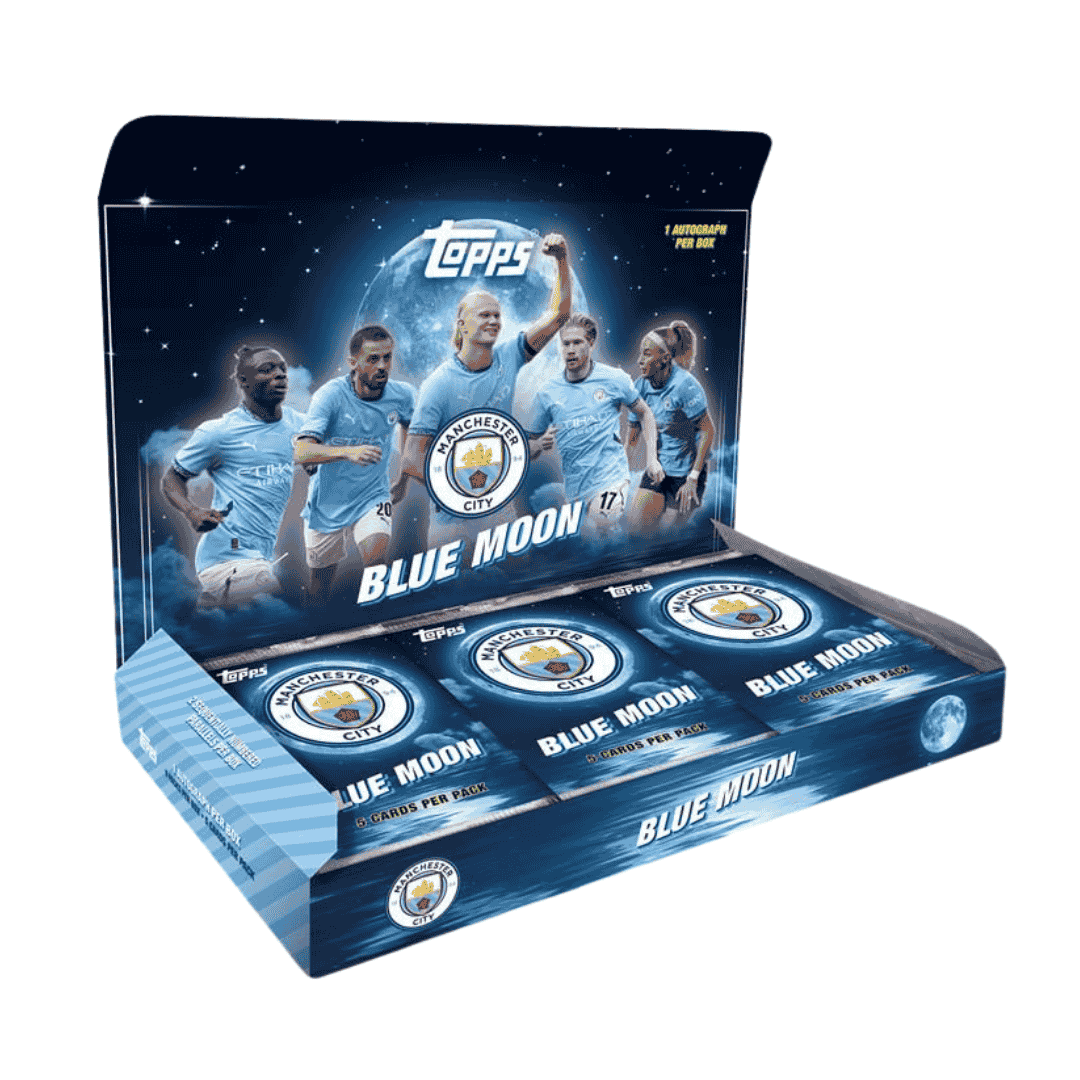 2024-25 Topps Blue Moon Manchester City Soccer Set Box