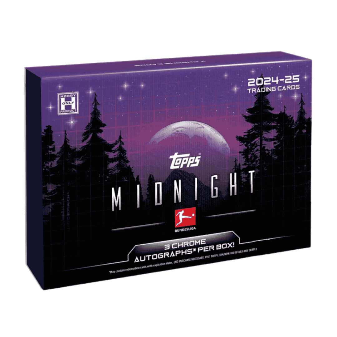 2024-25 Topps Bundesliga Midnight Soccer Hobby Box