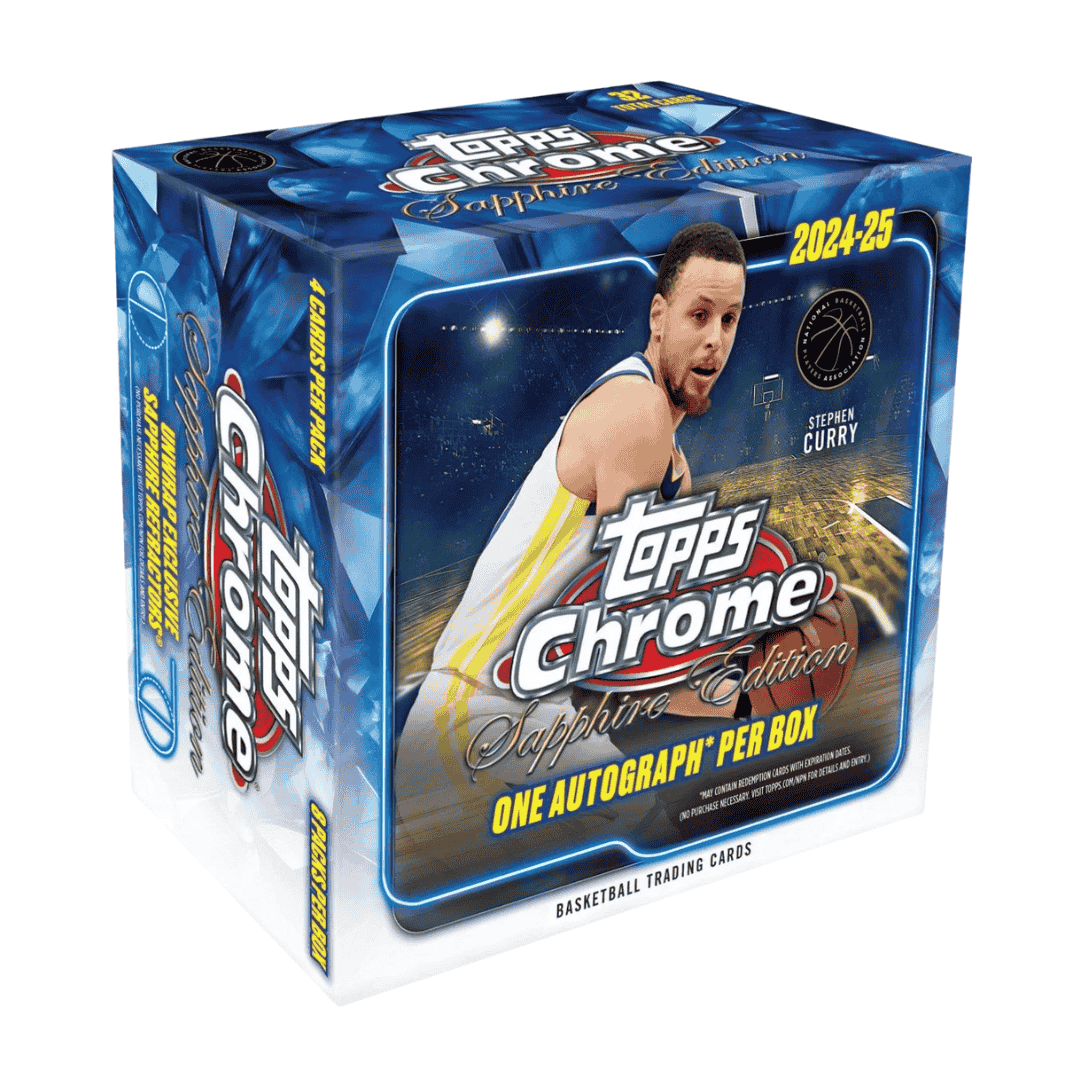 2024-25 Topps Chrome Basketball Sapphire Edition Box